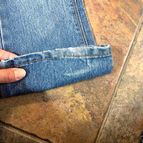 Girls Bundle 2 Pairs of Pants - Cheetah Pull-on Leggings, Snap with Elastic Wais - Picture 11 of 16